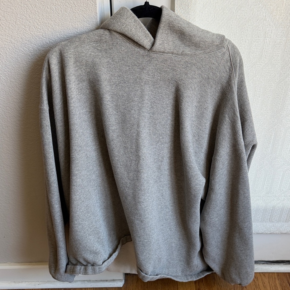 Essentials Fear of God Light Gray Hoodie Sweater